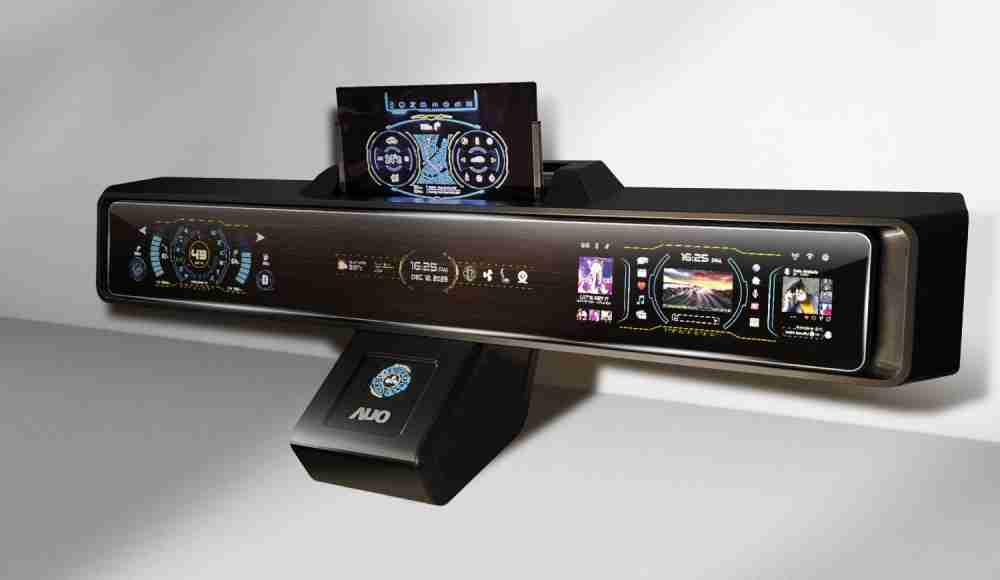 开云电子Micro LED沉浸式车舱显示方案结合 可卷式、、、可伸缩的Micro LED应用并可呈现不同的质感纹路，，展现人性化设计