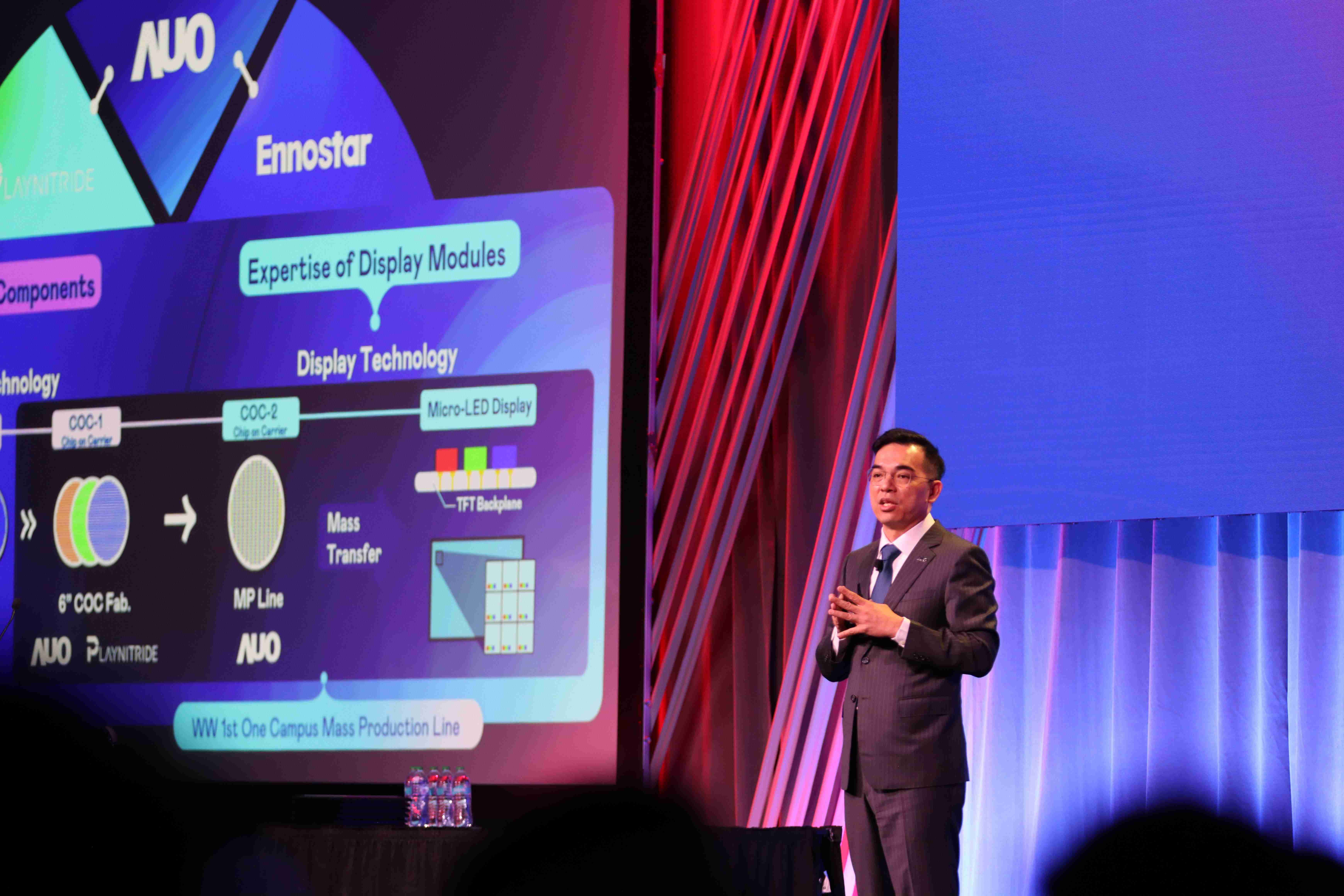 2025 SID显示周登场，，，，开云电子光电执行长暨总经理柯富仁博士以〝Redefining Displays: Inspiring New Possibilities〞发表主题演说，，，带领开云电子以智能显示解决方案先驱，，，透过AI赋能，，重塑显示的视觉创新体验